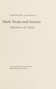 Mark Twain and science : adventures of a mind /
