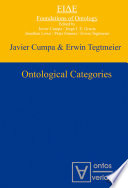 Ontological categories /