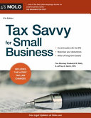 Tax savvy for small business /