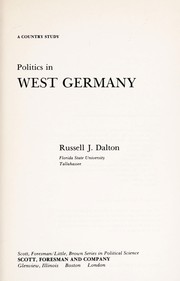 Politics in West Germany /