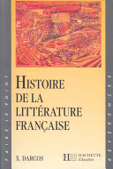 Histoire de la littérature française /