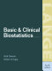 Basic & clinical biostatistics /