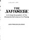 The Japanese; a critical evaluation of the character & culture of a people.