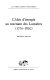 L'idée d'énergie au tournant des Lumier̀es (1770-1820) /