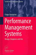 Performance management systems : design, diagnosis and use /