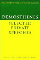 Demosthenes, selected private speeches /