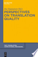 Perspectives on Translation Quality.