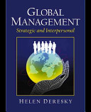 Global management : strategic and interpersonal /