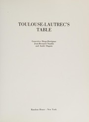 Toulouse-Lautrec's Table /