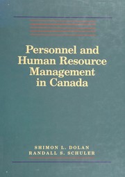 Personnel and human resource management in Canada /