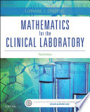 Mathematics for the clinical laboratory /