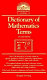 Dictionary of mathematics terms /