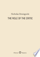 The Role of the Critic.