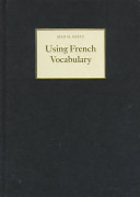 Using French vocabulary /