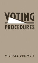 Voting procedures /