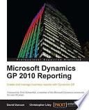 Microsoft Dynamics GP 2010 reporting