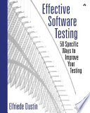 Effective software testing : 50 specific ways to improve your testing /