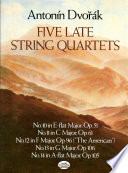 Five late string quartets /