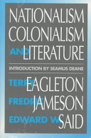 Nationalism, colonialism and literature.