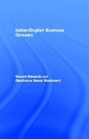 Italian/English business glossary /