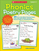 Phonics poetry pages /