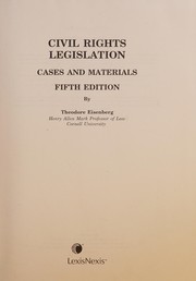 Civil rights legislation : cases and materials /