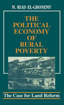 The political economy of rural poverty : the case for land reform. /