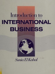 Introduction to international business /