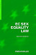 EC sex equality law /