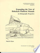 Expanding the view of Hohokam platform mounds : an ethnographic perspective /