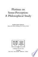 Plotinus on sense-perception : a philosophical study /