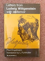 Letters from Ludwig Wittgenstein : with a memoir /