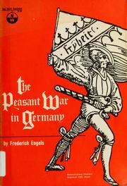 The peasant war in Germany /
