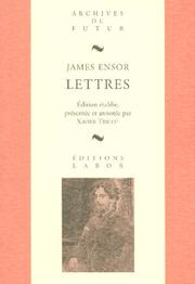 James Ensor : lettres /