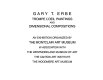 Gary T. Erbe : trompe l'oeil paintings and dimensional compositions /