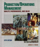 Production/operations management : quality, performance, and value /