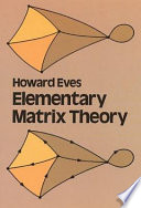 Elementary matrix theory /