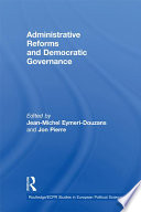 Administrative Reforms and Democratic Governance.