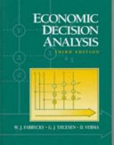 Economic decision analysis /