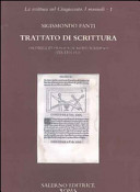 Trattato di scrittura : Theorica et pratica de modo scribendi (Venezia, 1514) /