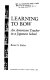Learning to bow : an American teacher in a Japanese school /