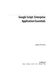 Google Script : enterprise application essentials /