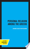 Personal religion among the Greeks /