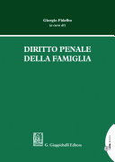Diritto Penale Della Famiglia - E-Book