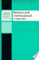 Resource and environmental economics /
