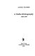 A Kafka bibliography, 1908-1976 /