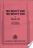 We won't pay! we won't pay! /