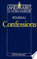Rousseau, Confessions /