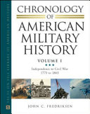 Chronology of American military history /