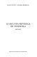 La Segunda República de Venezuela (1812-1814) /